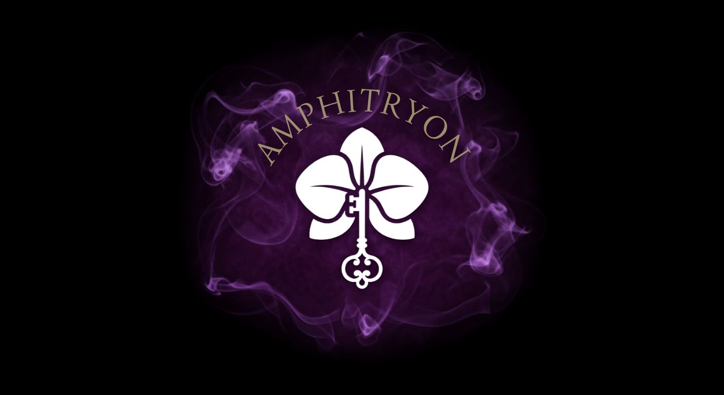 Écran d'accueil de l'application Amphitryon, dédiée à l'art de recevoir